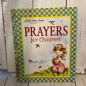 Vintage Classic: Prayers for Children - Blue and Yellow